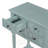 Narrow Console Table, Slim Sofa Table With Three Storage Drawers And Bottom Shelf For Small Spaces-1225352261