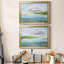 Clear Lagoon I - ensemble de 2 reproductions de cadres photo-1440954876-1440954867