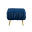 Chaise d'appoint avec fauteuil repose-pieds capitonné-341594810