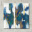 «Blue Texture 1 Gold» par Danhui Nai, art mural en verre acrylique-1753854152