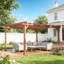 Pergola de jardin en bois, pergola d'extérieur
