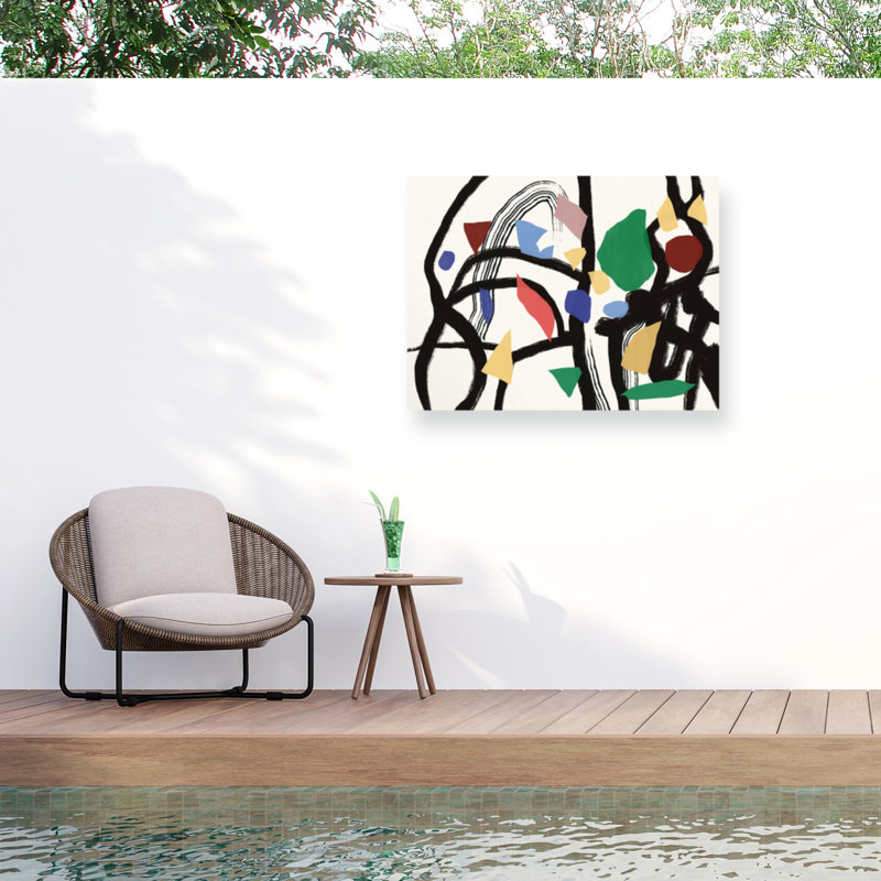 Little Dean  Colours In The Forest 03 Outdoor  Canvas, H 24 po x l 32 po