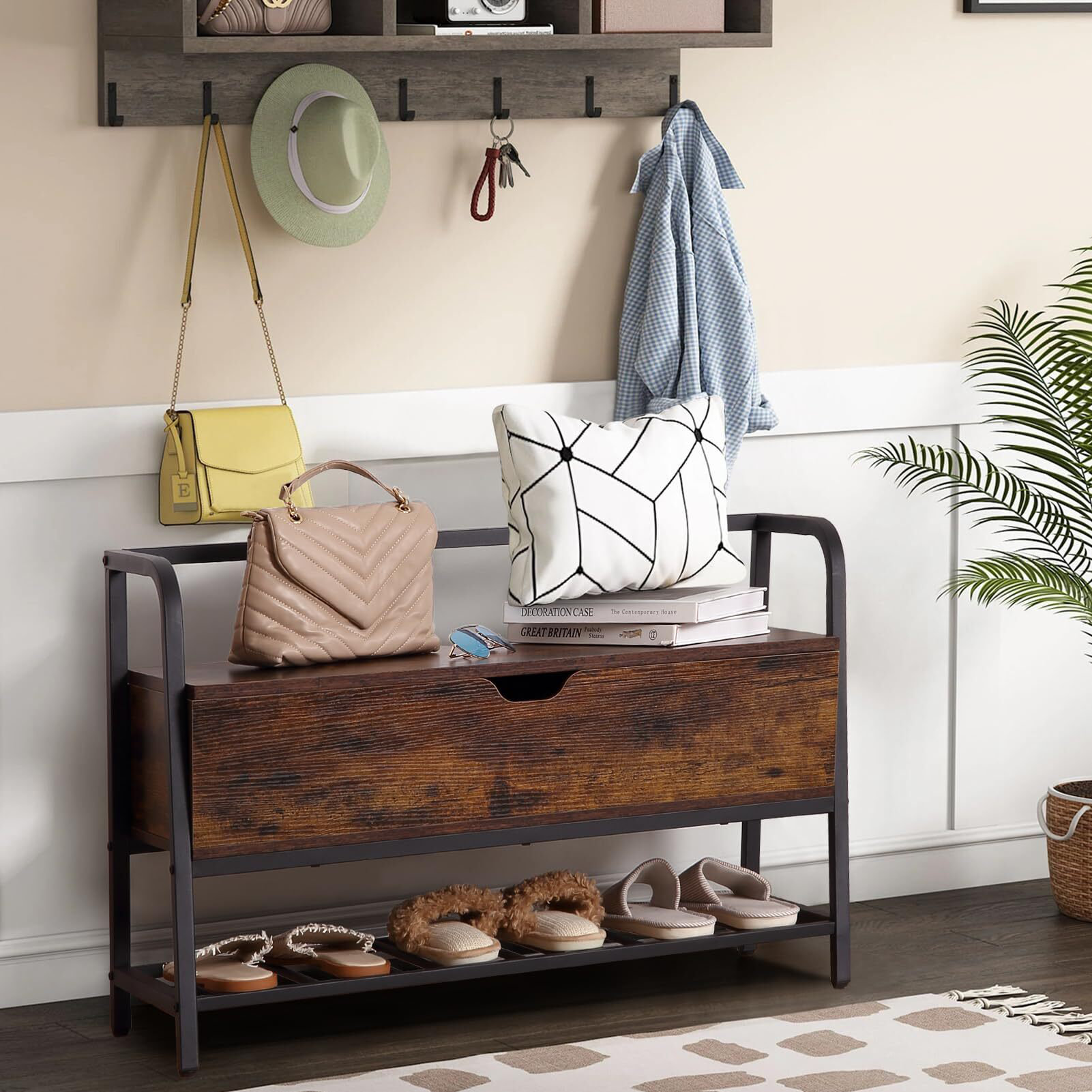 Wayfair shoe storage online bench