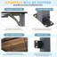 Mandalc Aluminum Pergola with Canopy-182264087-182264082