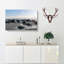 Lofoten Beach In Norway - Wrapped Canvas Painting-55365029