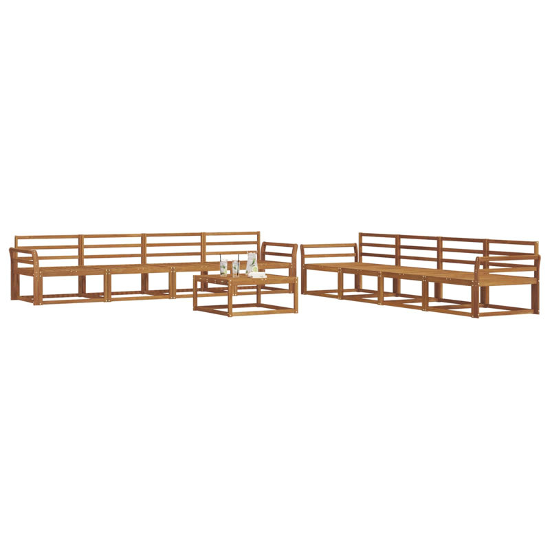 333cm Wide Patio Sectional Set