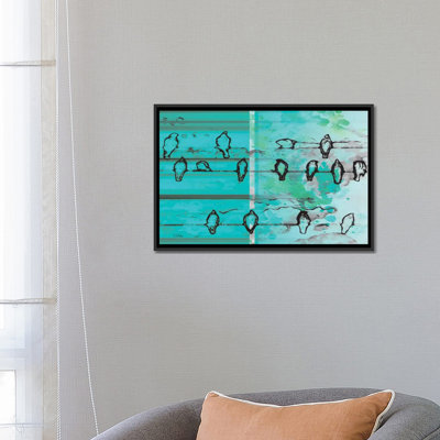 «Blue Magic», impression sur toile tendue