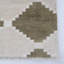 Sadie Handmade Oushak Wool Geometric Area Rug-1019992771-1019992769