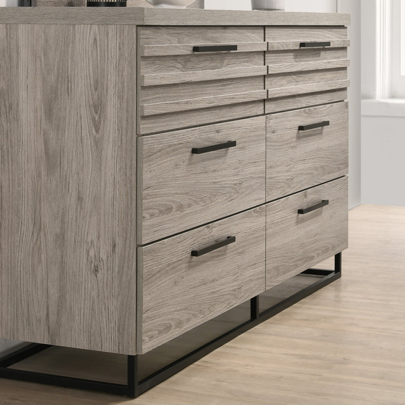 Earvin 64'' W 6 - Drawer Dresser