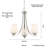 Arbra 3 - Light Dimmable Classic / Traditional Chandelier-762547077-762547074