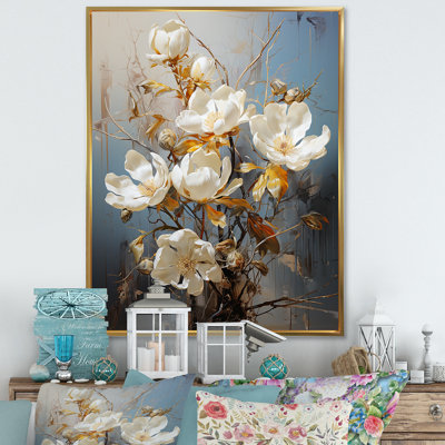 «Magnolias I» sur toile