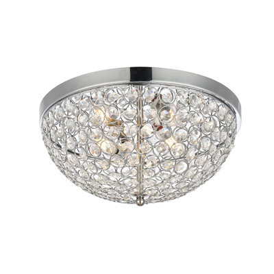 Plafonnier encastré 3 lumières 13,5 po Edson