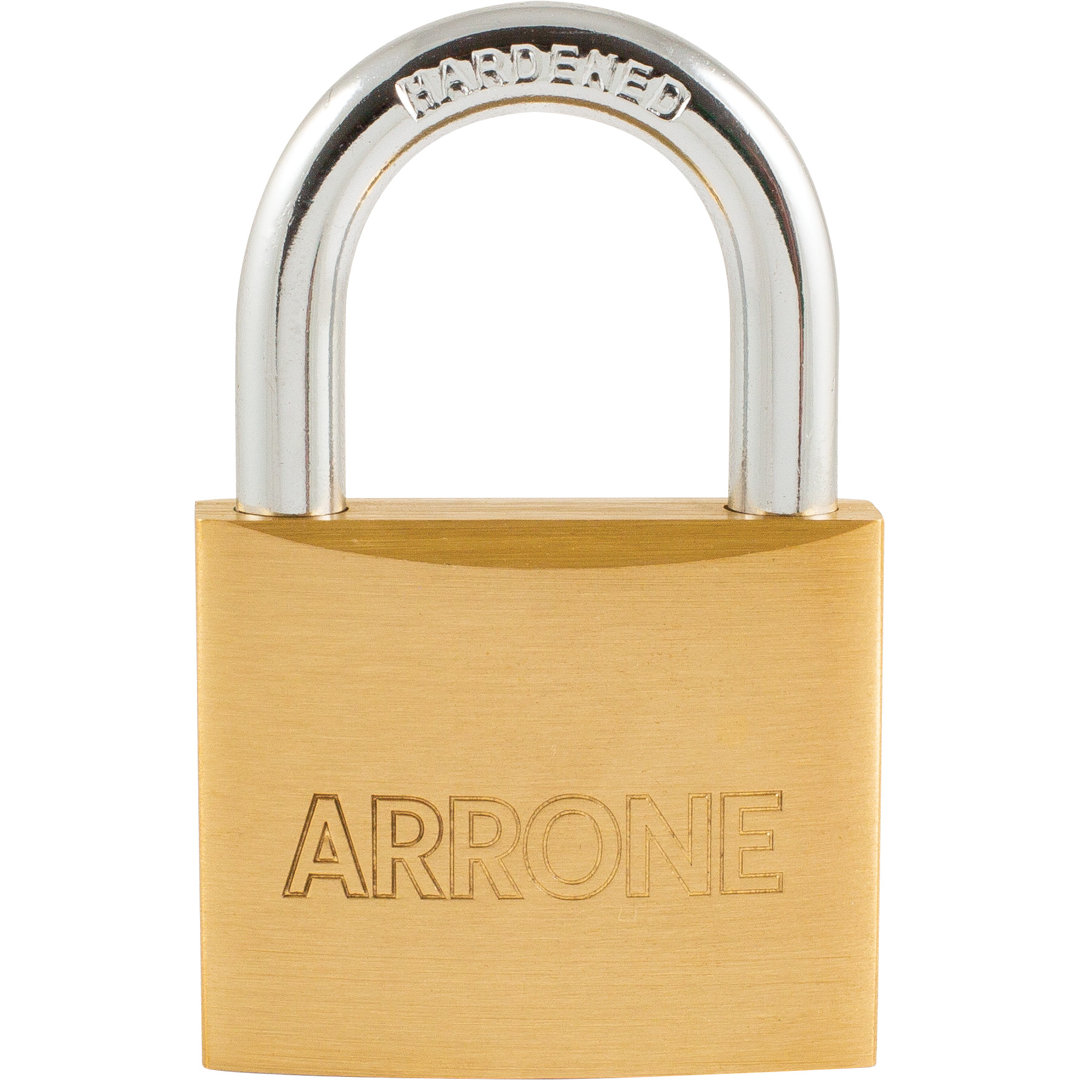 Brass Padlock, 50mm, Keyed Alike