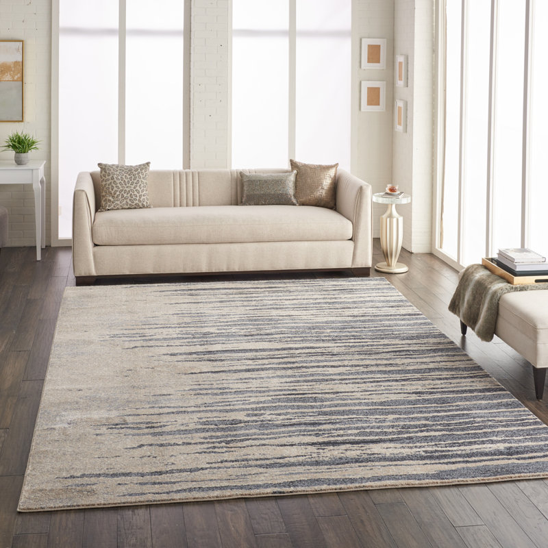 Ryanne Abstract Indoor Rug, Rectangle 9'3" x 12'9"