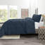 Double Brushed Pleated Duvet Cover Set-1223342539-1223356697