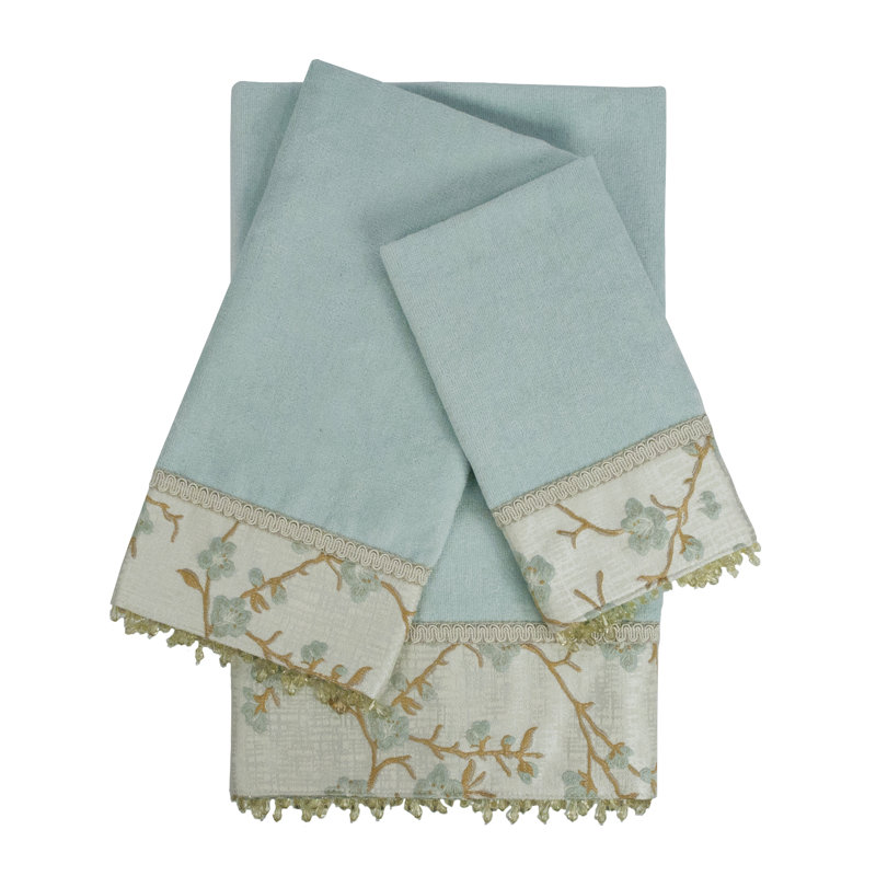 Ensemble de serviettes 3 pièces 100% coton