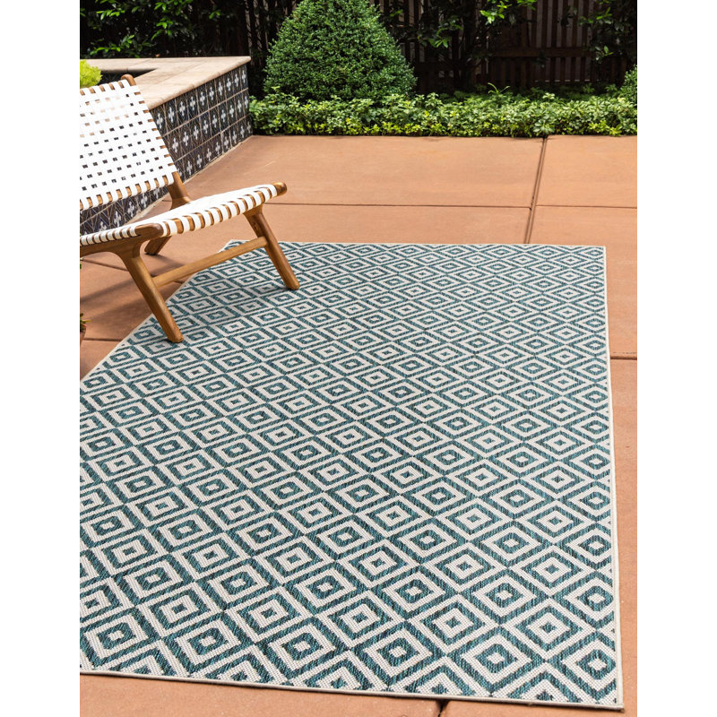 Rufina Costa Rica Indoor/Outdoor Rug, Rectangle 5'3" x 8'