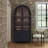 Camden 89" Solid Wood Bookcase-123416198