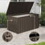 Boîte de rangement pour terrasse verrouillable Domi-122071844