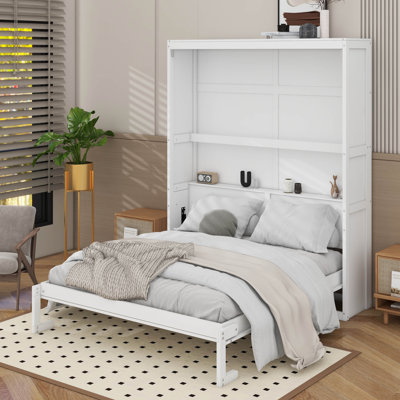 Lit escamotable avec tablettes Murphy