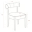 Chaises de salle à manger rembourrées Cindina-711859136