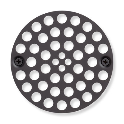 FundamentALL 4" Round Screw-In Shower Drain Cover