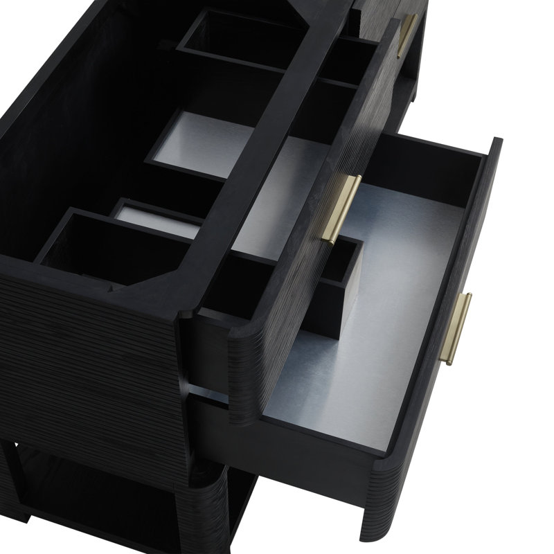 Lucian 72'' W Double Vanity, Phantome Eclos, 8" Widespread