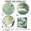 Palmier, motif tropical - art mural vert, 4 pièces-1795627084-1795627085