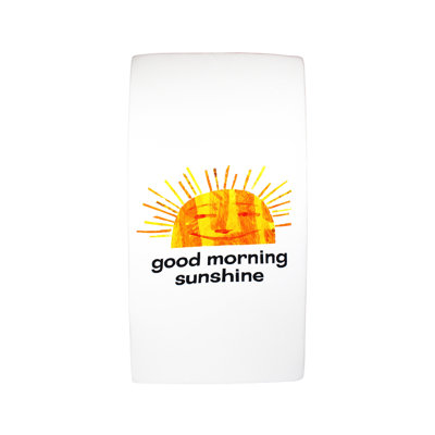Organic Crib Sheet in Sunny Day
