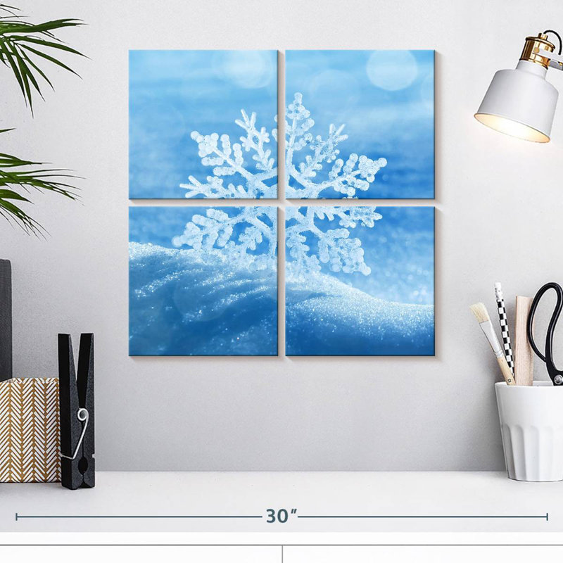 Winter Snowflake, 18" H x 18" W