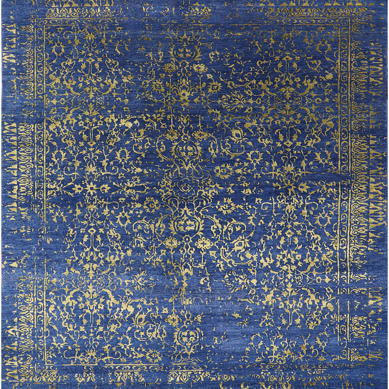 Oriental Indoor Rug, Square 7'