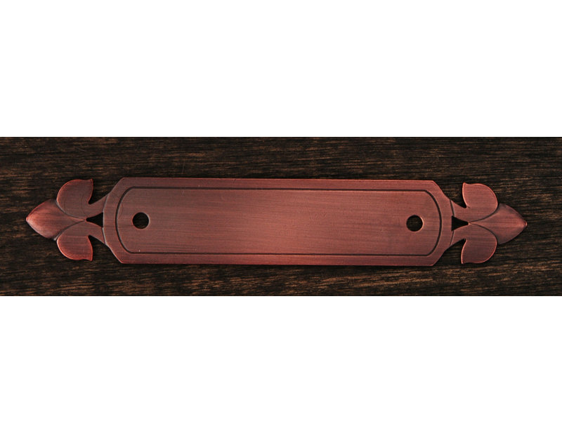 Plaque arrière à tirer avec extrémités de pelle BP Series, Distressed Copper
