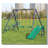 Creationstry High-Density Polyethylene (HDPE) Swing Set with Swing(s) , Slide(s)