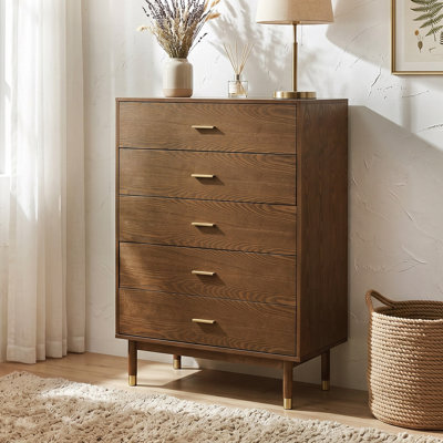 Commode 5 tiroirs Rosamund