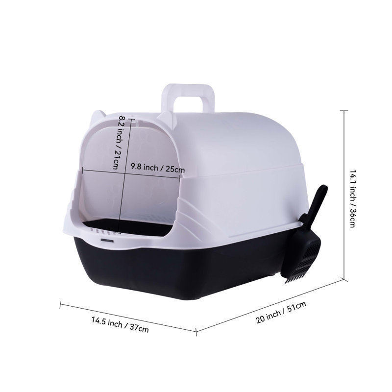 Polyethylene Plastic Litter Box