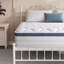 24Cm Memory Foam Pockect Sprung Coils Hybrid Mattress For Lower Motion, Mediun Firm Mattress in-a-Box-122112845