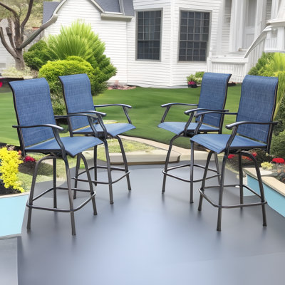 Naksh Metal Outdoor 30.25'' Bar Stool