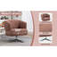 Canapé pivotant compact rouge, literie douillette pour balcons et salons