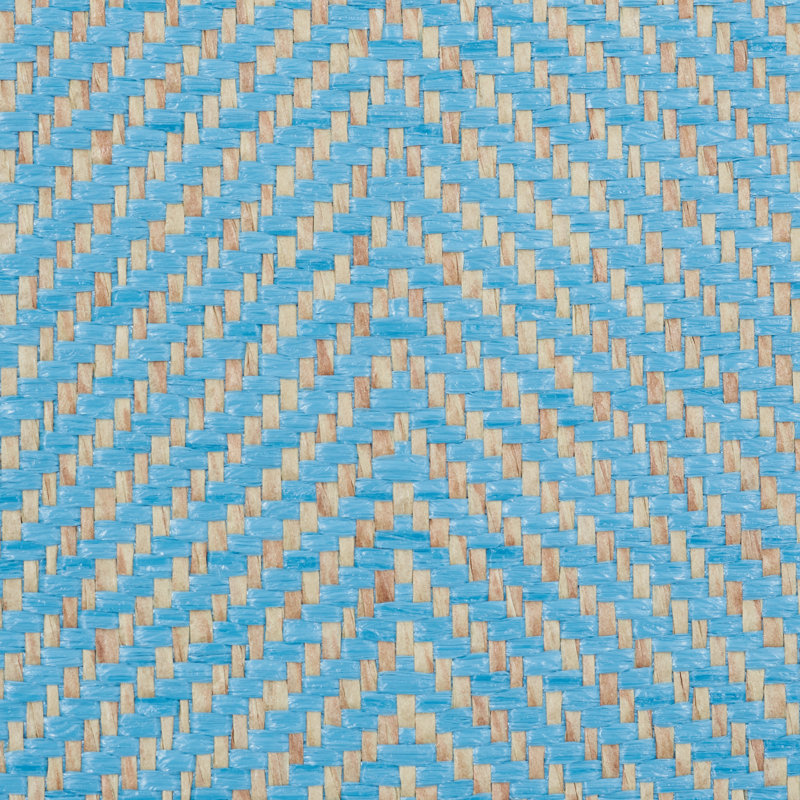 Papier peint tissé à chevrons, Ciel