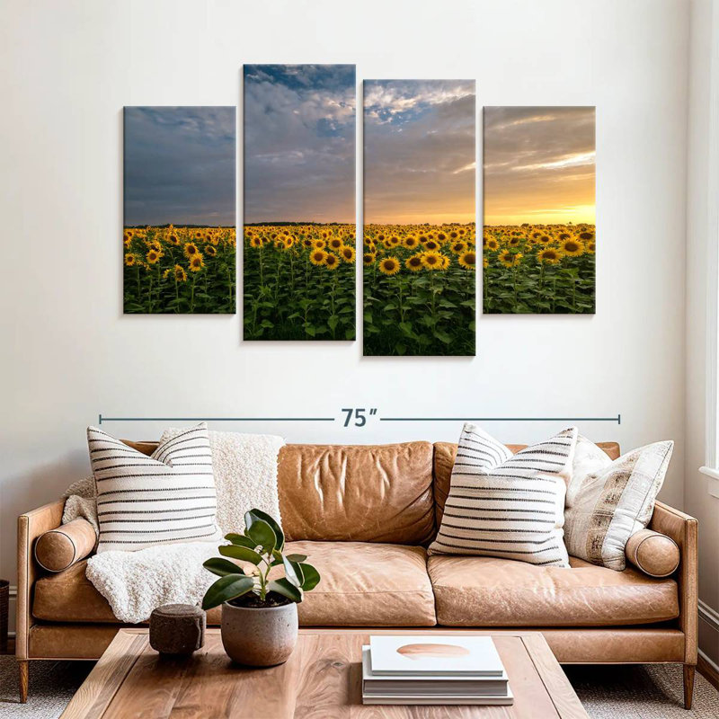Champ de tournesols Alvord Mittenwalde, H 42 po x l 68 po