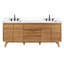 Coventry 72" Double Bathroom Vanity with Engineered Stone Top