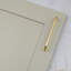 Satin Brass Slim Pipe Handles-122026843