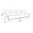Simple Creative Dark Grey Sofa