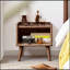 Table de chevet en bois massif Pure