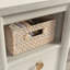 Bureau rectangulaire en bois, bureau d'écriture avec rangement