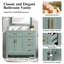 Meuble-lavabo moderne 36 "avec lavabo en céramique-1961330635