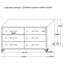 Commode 6 tiroirs