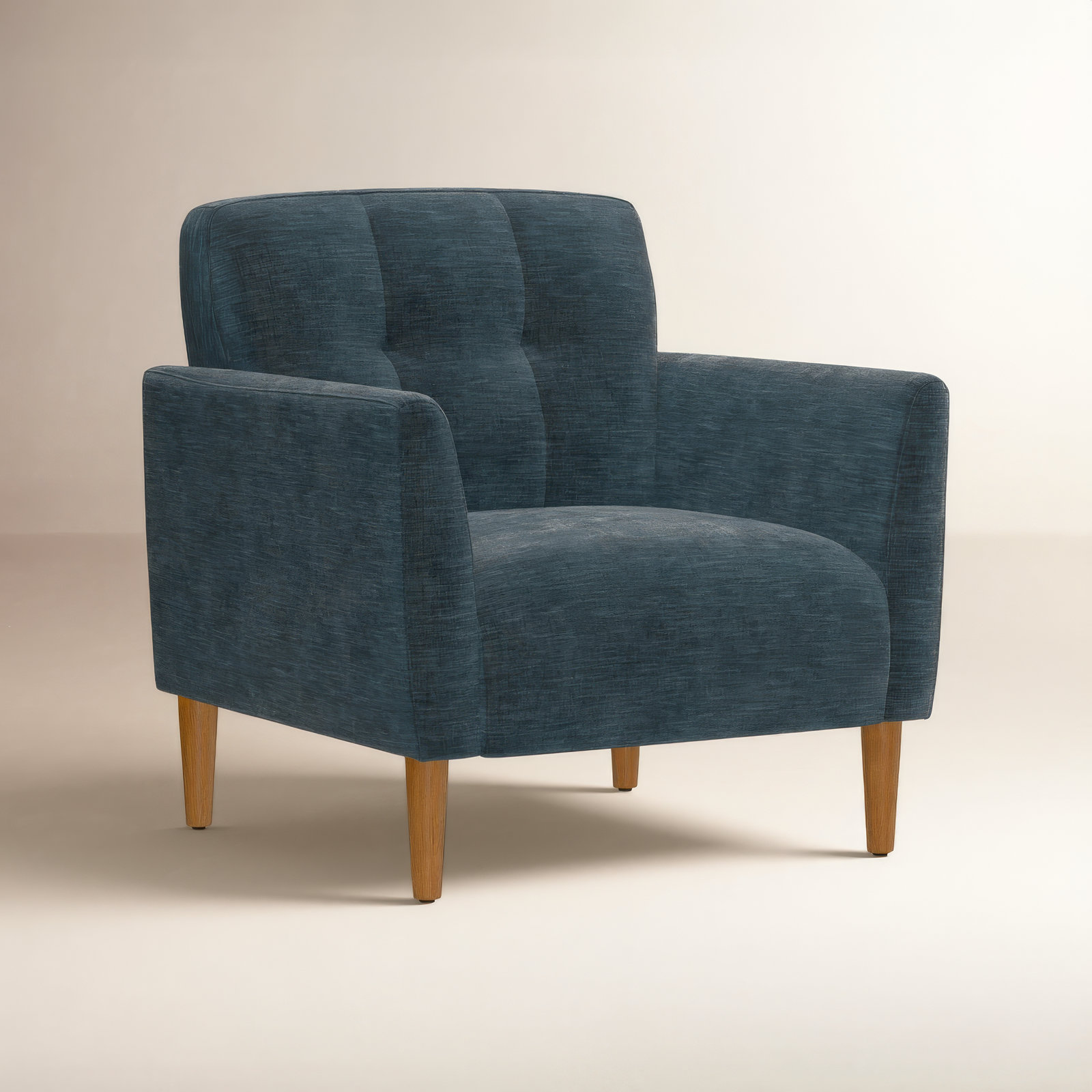 Donati 30.9'' Wide Armchair, Pacific Ocean Polyester