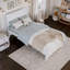  Lit plateforme en bois massif Jeinny avec pied de lit assorti-757682053-757682110