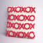 Housse et insert de coussin carré en coton Casual Xoxo-849677732